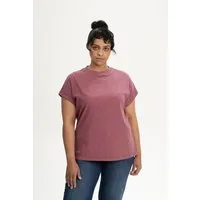 MELA MELA T-Shirt Style MADHU aus 100% Bio-Baumwolle, Marmelade melange, – Produktbild 1 von 2