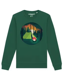 watapparel watapparel Sweatshirt Unisex Zelten – Produktbild 1 von 1