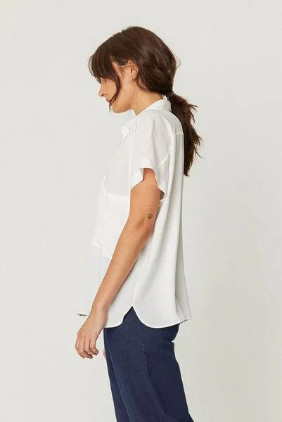 SKFK SKFK Bluse Uma - White – Produktbild 1 von 4