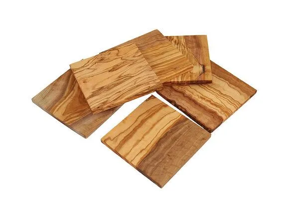 Olivenholz erleben Olivenholz erleben Untersetzer Eckig, 9 x 9 cm, aus Olivenholz – Produktbild 3 von 3
