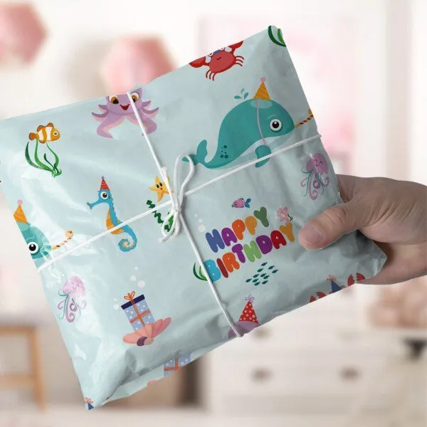 Fines Papeterie Fines Papeterie Geschenkpapier BIRTDAY Edition für Kinder 3m auf Rolle 300x47 cm verschiedene Motive – Produktbild 5 von 8
