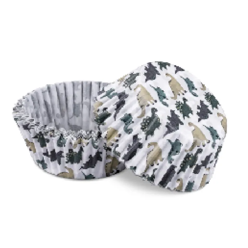 ZENKER ZENKER Muffinförmchen Dino, Ø5cm, 50 Stk. – Produktbild 3 von 3