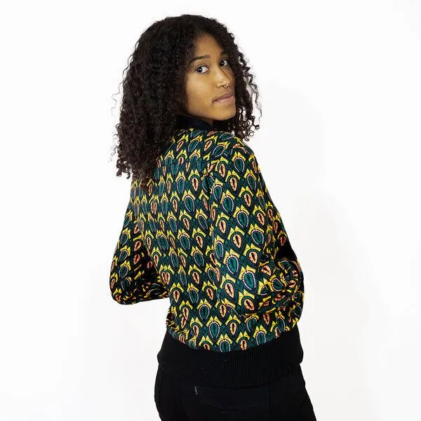 Khala Khala Bomberjacke 'Peacock' Damen – Produktbild 4 von 4