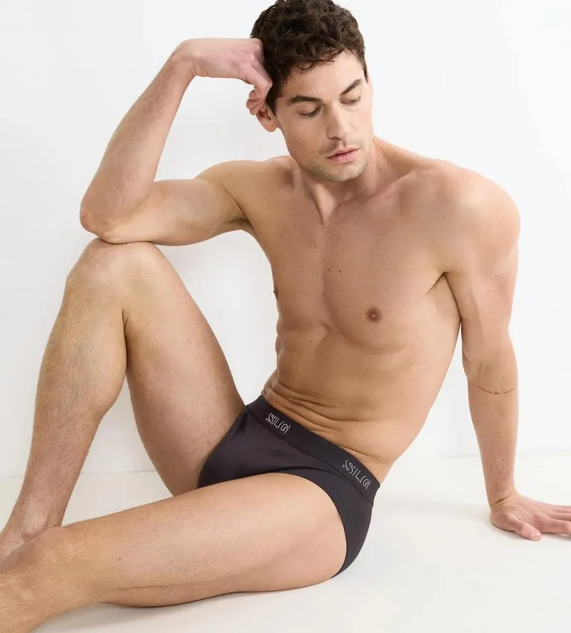 Sloggi Sloggi Slip SLG Base (2er Pack) ohne Eingriff, modern, Logobund, Cotton-Mix, Grau, – Produktbild 4 von 4
