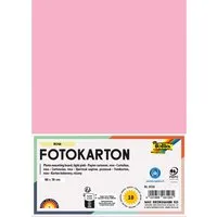 folia folia Fotokarton, 300 g/m², 50 x 70 cm, 10 Bogen, rosa – Produktbild 1 von 1