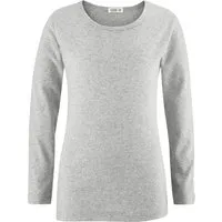 Living Crafts LIVING CRAFTS - Kinder Langarm-Shirt - Grau (100% Bio-Baumwolle), Nachhaltige Mode, Bio Bekleidung, Grau, – Produktbild 2 von 2