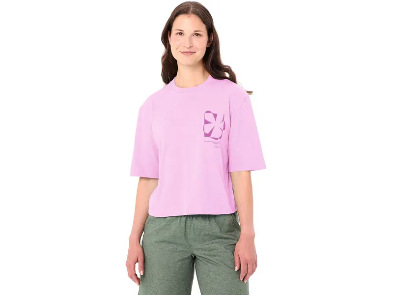 Vaude VAUDE T-Shirt Women's Redmont Heavyweight T-Shirt, Raspberry, – Produktbild 1 von 5