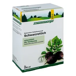 Schoenenberger Schoenenberger Naturreiner Heilpflanzensaft Schwarzrettich – Produktbild 1 von 1