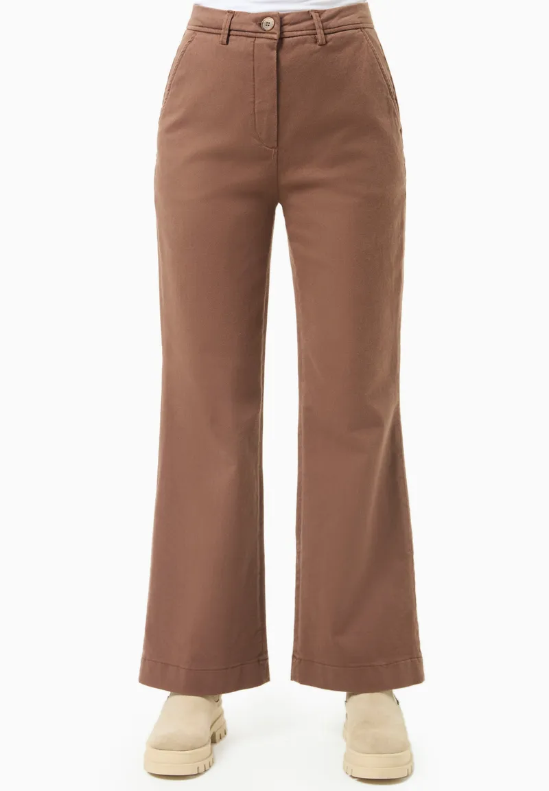 ORGANICATION ORGANICATION Damen vegan Hose Kakaobraun, Braun, – Produktbild 1 von 1
