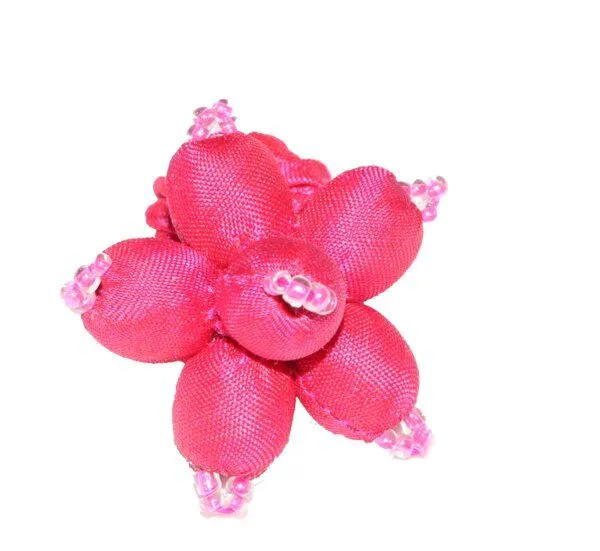 Schönes aus Indochina Schönes aus Indochina Seidenring, Rotpink, – Produktbild 2 von 2