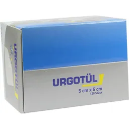 Urgo URGOTÜL 5x5 cm Wundgaze Spender 120 St Wundgaze – Produktbild 1 von 1