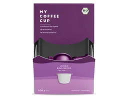 MY COFFEE CUP Bio-Kaffeekapseln "Lungo Bellissimo" 100 Stk. – Produktbild 1 von 1