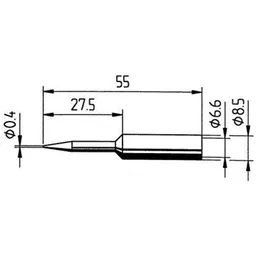 Sonstige Sonstige ERSA Lötspitze Bleistiftspitz 0,4 mm Verläng. – Produktbild 1 von 1