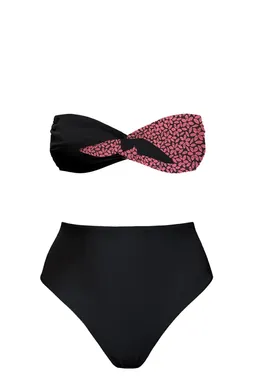 Anekdot Anekdot Damen vegan Bikini Set High Taijitu Floral – Produktbild 1 von 1