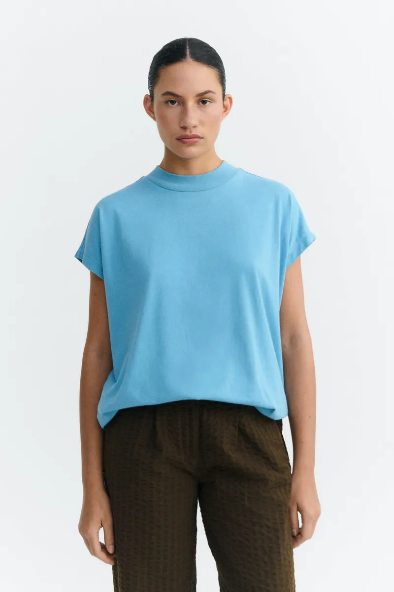 thinking mu Thinking MU Damen vegan T-Shirt Volta Hellblau, Hellblau, – Produktbild 2 von 2