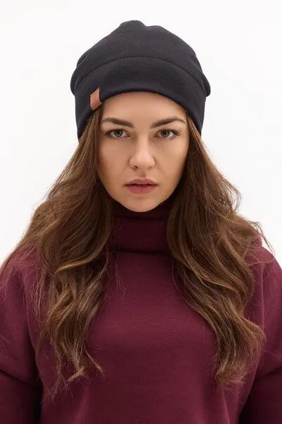 KOKOworld Mütze Twins – Klassische Beanie – Beidseitig – Warm – Fair produziert in EU – KOKOworld, Black telar (mehrfarbig), – Produktbild 4 von 4