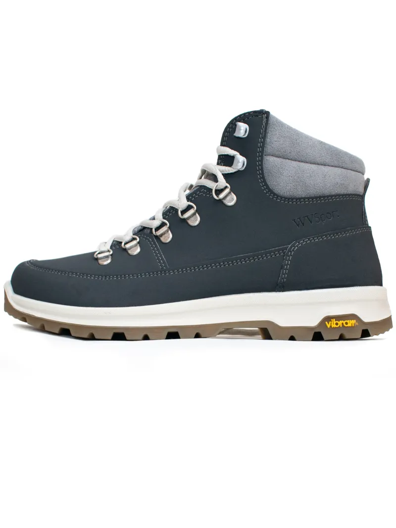 Will's Vegan Store Will's Vegan Store Herren vegan Trek-Stiefel Herren Grau, Dunkelgrau, – Produktbild 2 von 2