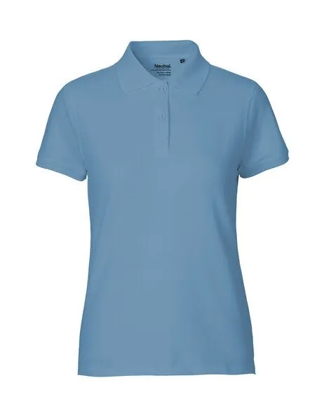 Neutral® - 3FREUNDE Neutral® - 3FREUNDE Frauen Poloshirt, Dustyindigo, – Produktbild 1 von 3
