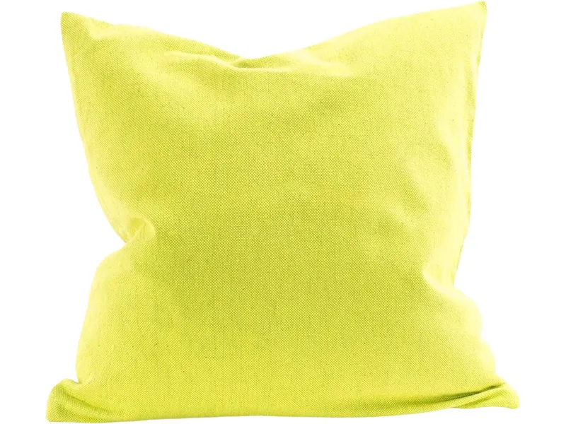 HängemattenGlück HängemattenGlück Kissenbezug aus reiner Bio Baumwolle 40x40cm Grüntöne, Gelbgrün (grün), – Produktbild 1 von 4