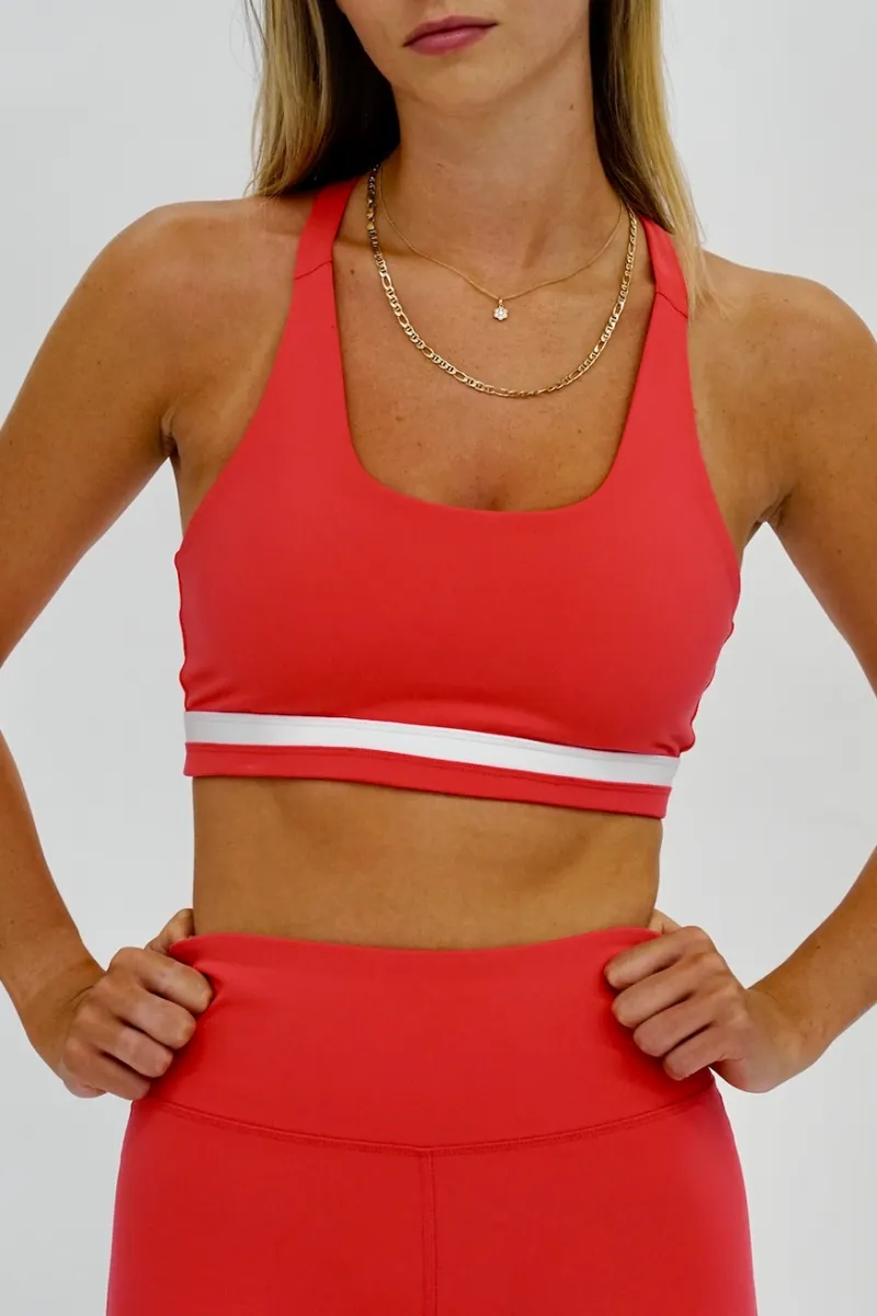 SEAAV SEAAV Damen vegan Bh Schmetterling Koralle, Rot, – Produktbild 2 von 2