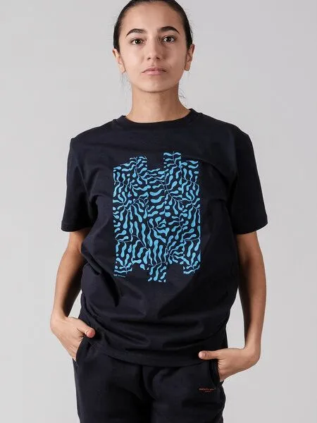 FANTASTIC REALITY STUDIOS Fantastic Reality Studios The Ocean T-Shirt – Bio-Baumwolle, Unisex, Blau, – Produktbild 2 von 4
