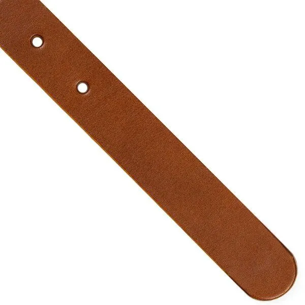 Simaru Simaru MACEIO Ledergürtel aus pflanzlich gegerbtem Naturleder (2,5 cm)-EU, Hellbraun, – Produktbild 4 von 4