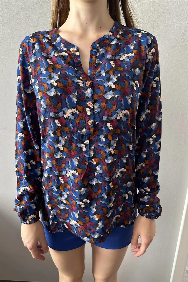 UVR UVR Damen vegan Bluse Adileina, Braun, – Produktbild 2 von 2