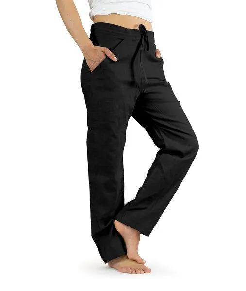 SCHAZAD Leinenhose ESSENTIAL von SCHAZAD, Schwarz, – Produktbild 1 von 4