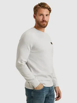 PME Legend PME Legend American Classic Pullover Hellgrau Melange - Größe XXL – Produktbild 1 von 1