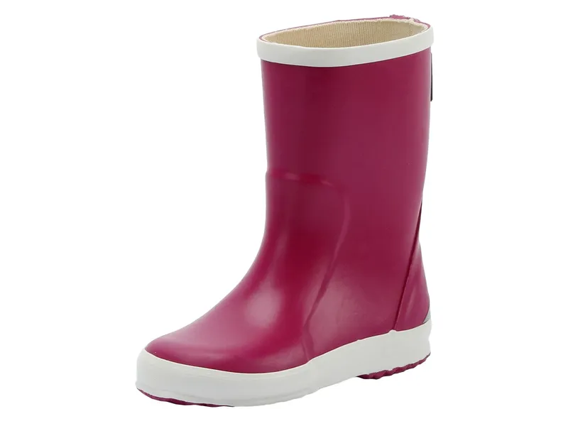 Grand Step Shoes Kinder Gummistiefel "Beppo" Naturkautschuk berry Gr.23, Rot, – Produktbild 2 von 2