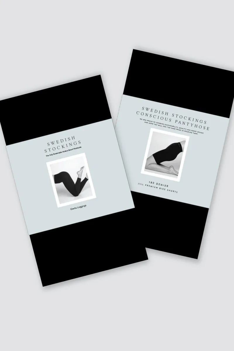 Swedish Stockings Swedish Stockings Damen vegan Soft Wear Set! Gerda & Jill Schwarz, Schwarz, – Produktbild 2 von 2