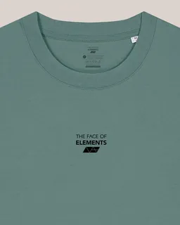 THE FACE OF ELEMENTS The Face of Elements Essential - Relaxed Fit T-Shirt aus 100% Bio-Baumwolle – Produktbild 1 von 1