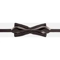 SHIPSHEIP SHIPSHEIP BOW WIDE - Fliege aus Bio-Baumwolle, Grau (dunkel), – Produktbild 1 von 1