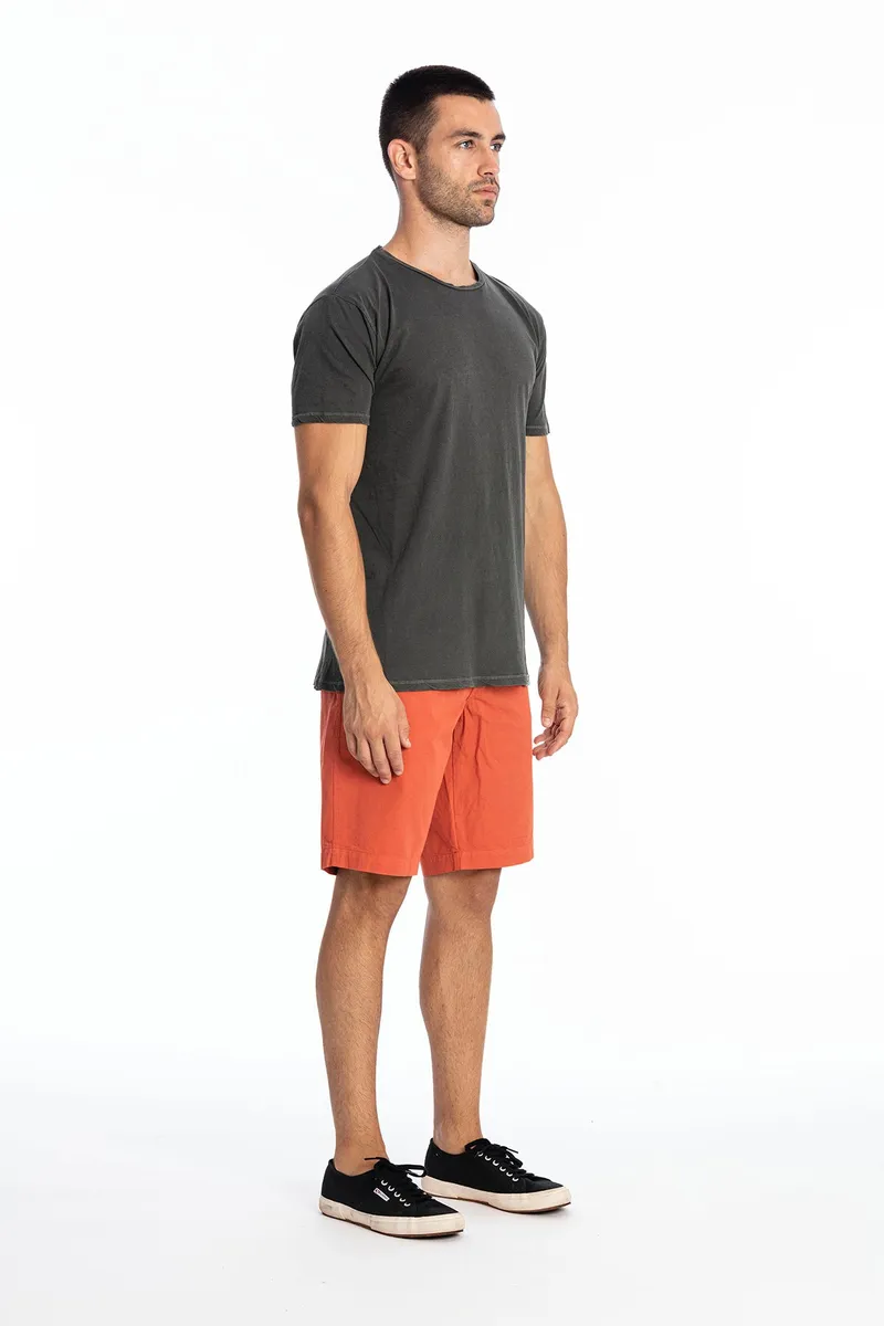 RAVENS VIEW IBIZA RAVENS VIEW IBIZA Herren vegan T-Shirt Basic Azur Anthrazitgrau, Grau, – Produktbild 1 von 2