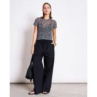 JAN N JUNE JAN N JUNE Mesh T-Shirt EVIE, Zebra print, – Produktbild 1 von 1