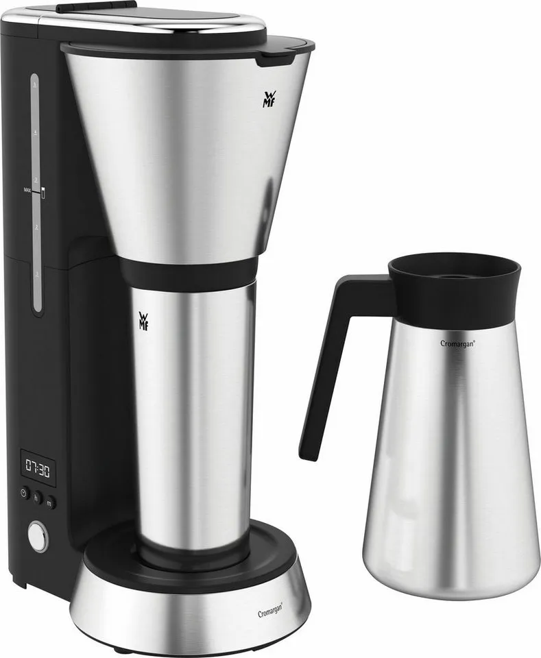 WMF WMF Aroma-Thermo-to-go-Kaffeemaschine "KITCHENminis", silber/schwarz – Produktbild 6 von 8