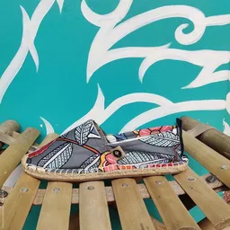 REFISHED fair fashion REFISHED fair fashion Espadrilles 'HAPPINESS' (Flower Power) – Produktbild 1 von 1