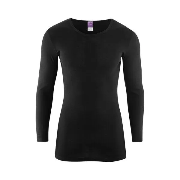 Living Crafts Living Crafts Langarm-Shirt - JOHAN, Black, – Produktbild 3 von 3