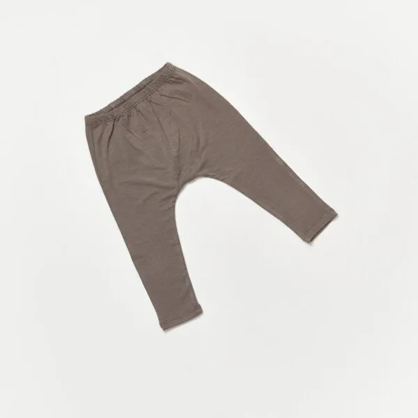 tetoi-vienna tetoi-vienna TENCEL lange Hose für Babys "Waldbad", Stone grey (grau), – Produktbild 1 von 1