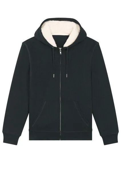 Human Family Voll gefütterte Unisex Sweatjacke "Heat Up" von Human Family, Schwarz, – Produktbild 1 von 4