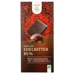 gepa gepa Edelbitterschokolade mit 85% Kakao – Produktbild 2 von 2