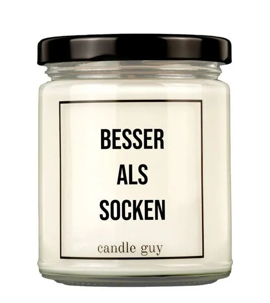 Candle Guy Candle Guy Duftkerze Besser als Socken aus Sojawachs – Produktbild 1 von 3