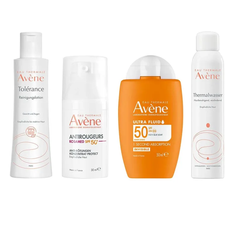 Avene Avene Avène Set: Sanfte Reinigung, Pflege & hoher Sonnenschutz – Produktbild 1 von 1