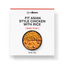 GymBeam Food GymBeam FIT Fertiggericht Hähnchen mit Reis nach asiatischer Art 420 g – Produktbild 1 von 1