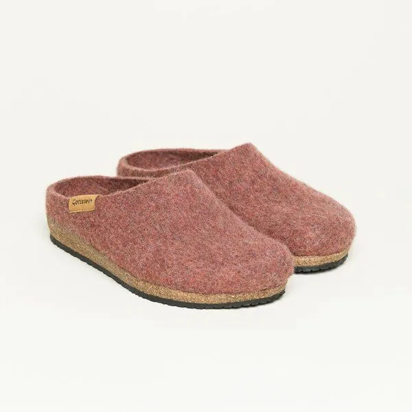 Stegmann Stegmann Filzpantoffel 208 aus 100% Merino-Wolle für Damen & Herren, Natural, – Produktbild 1 von 5