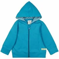 loud proud loud + proud Kapuzenjacke, GOTS-zertifiziert, Petrol, – Produktbild 1 von 1