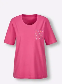 wäschepur Schlafanzug-Shirt fuchsia – Produktbild 1 von 1