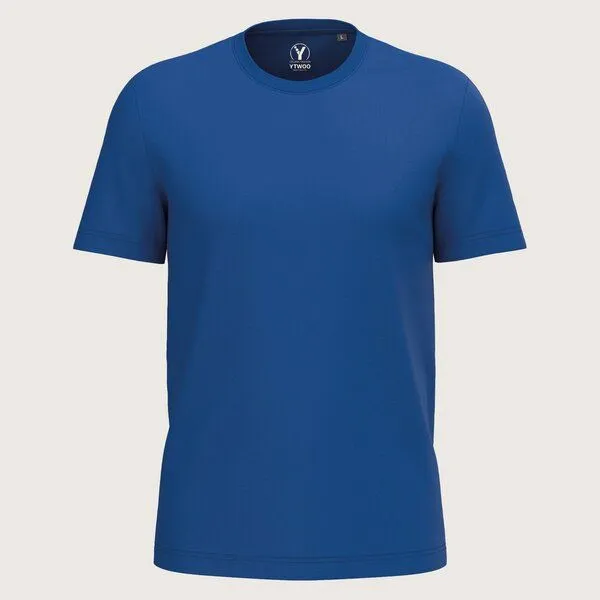 YTWOO YTWOO Regular Herren T-Shirt Light, Royal blue, – Produktbild 1 von 3