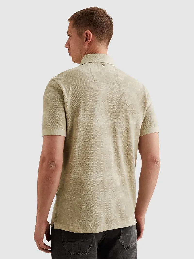 PME Legend PME Legend Poloshirt Piqué Print Beige, Beige, – Produktbild 3 von 3