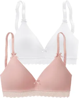 petite fleur by Lascana Bralette-BH rose+weiß – Produktbild 1 von 1